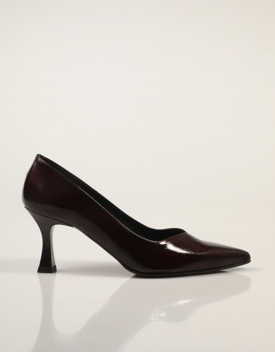 ZAPATOS VESTIR REBECCA HOPE SALON KROKANTE MORO en color Marron