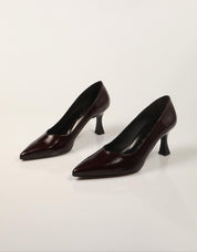 ZAPATOS VESTIR REBECCA HOPE SALON KROKANTE MORO en color Marron