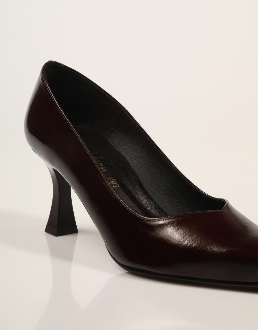 ZAPATOS VESTIR REBECCA HOPE SALON KROKANTE MORO en color Marron