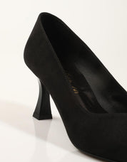 ZAPATOS VESTIR REBECCA HOPE SALON ANTE NEGRO en color Negro
