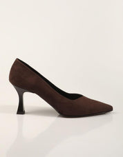 ZAPATOS VESTIR REBECCA HOPE SALON ANTE MORO en color Marron