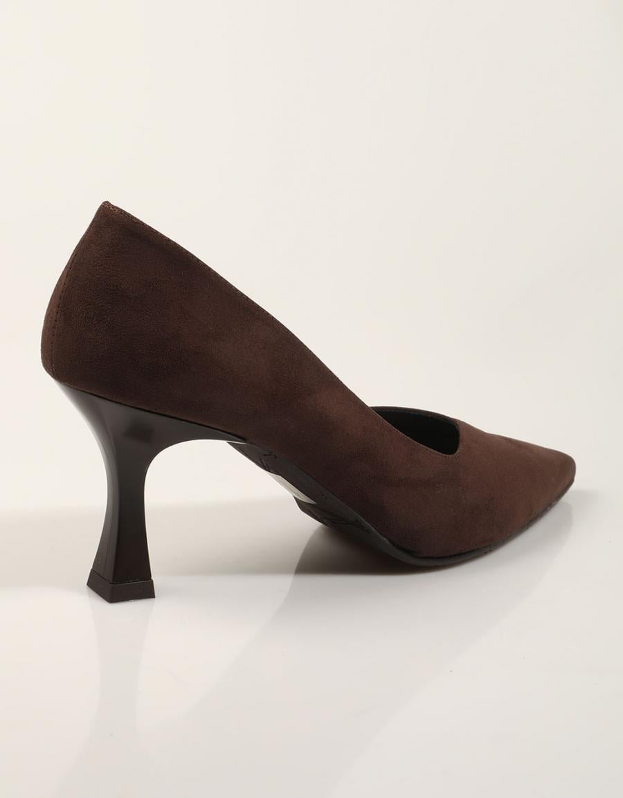 ZAPATOS VESTIR REBECCA HOPE SALON ANTE MORO en color Marron