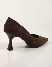 ZAPATOS VESTIR REBECCA HOPE SALON ANTE MORO en color Marron