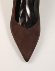 ZAPATOS VESTIR REBECCA HOPE SALON ANTE MORO en color Marron