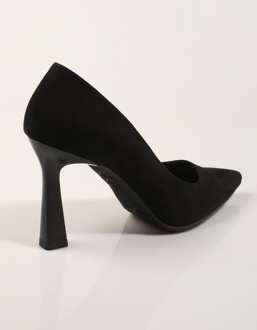 ZAPATOS VESTIR REBECCA HOPE SALON ANTE NEGRO en color Negro