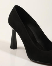 ZAPATOS VESTIR REBECCA HOPE SALON ANTE NEGRO en color Negro