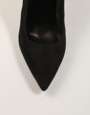 ZAPATOS VESTIR REBECCA HOPE SALON ANTE NEGRO en color Negro