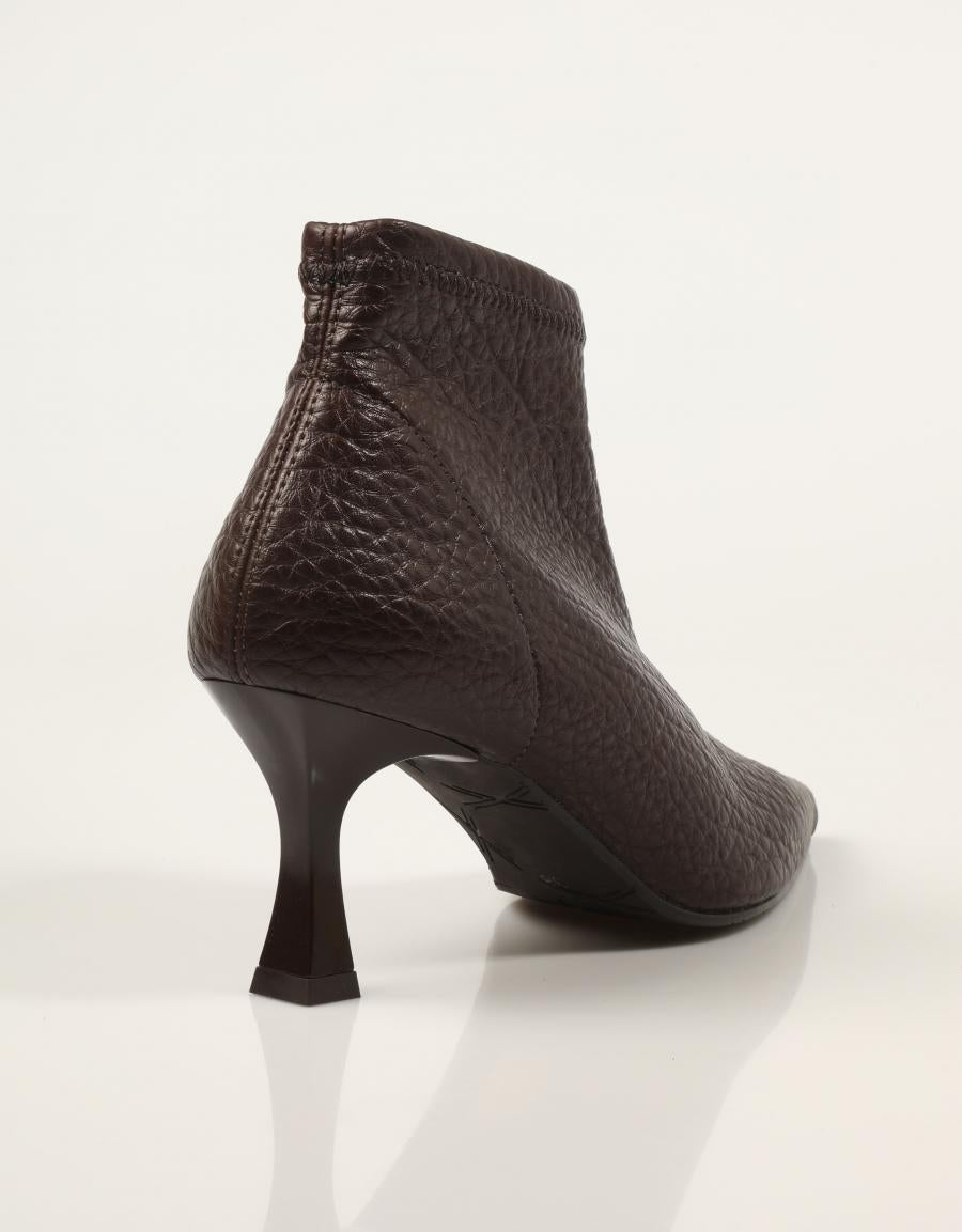 BOTINES REBECCA HOPE BOTIN MUFLONE MORO en color Marron
