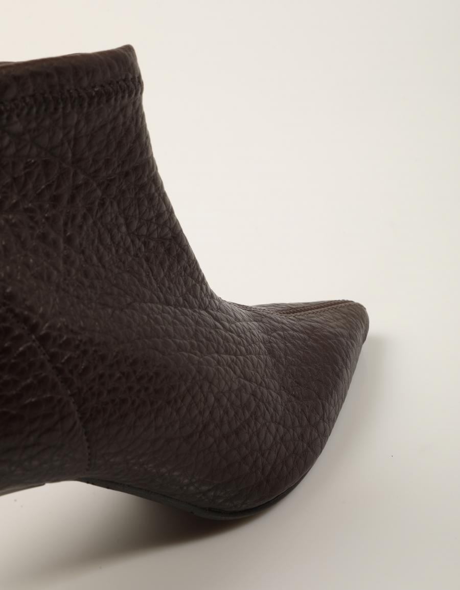 BOTINES REBECCA HOPE BOTIN MUFLONE MORO en color Marron