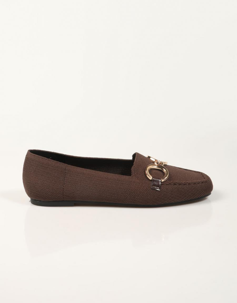 MOCASINES CARMINA HILTON MOCASIN ADORNO BROWN en color Marron