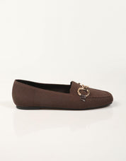 MOCASINES CARMINA HILTON MOCASIN ADORNO BROWN en color Marron