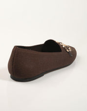 MOCASINES CARMINA HILTON MOCASIN ADORNO BROWN en color Marron