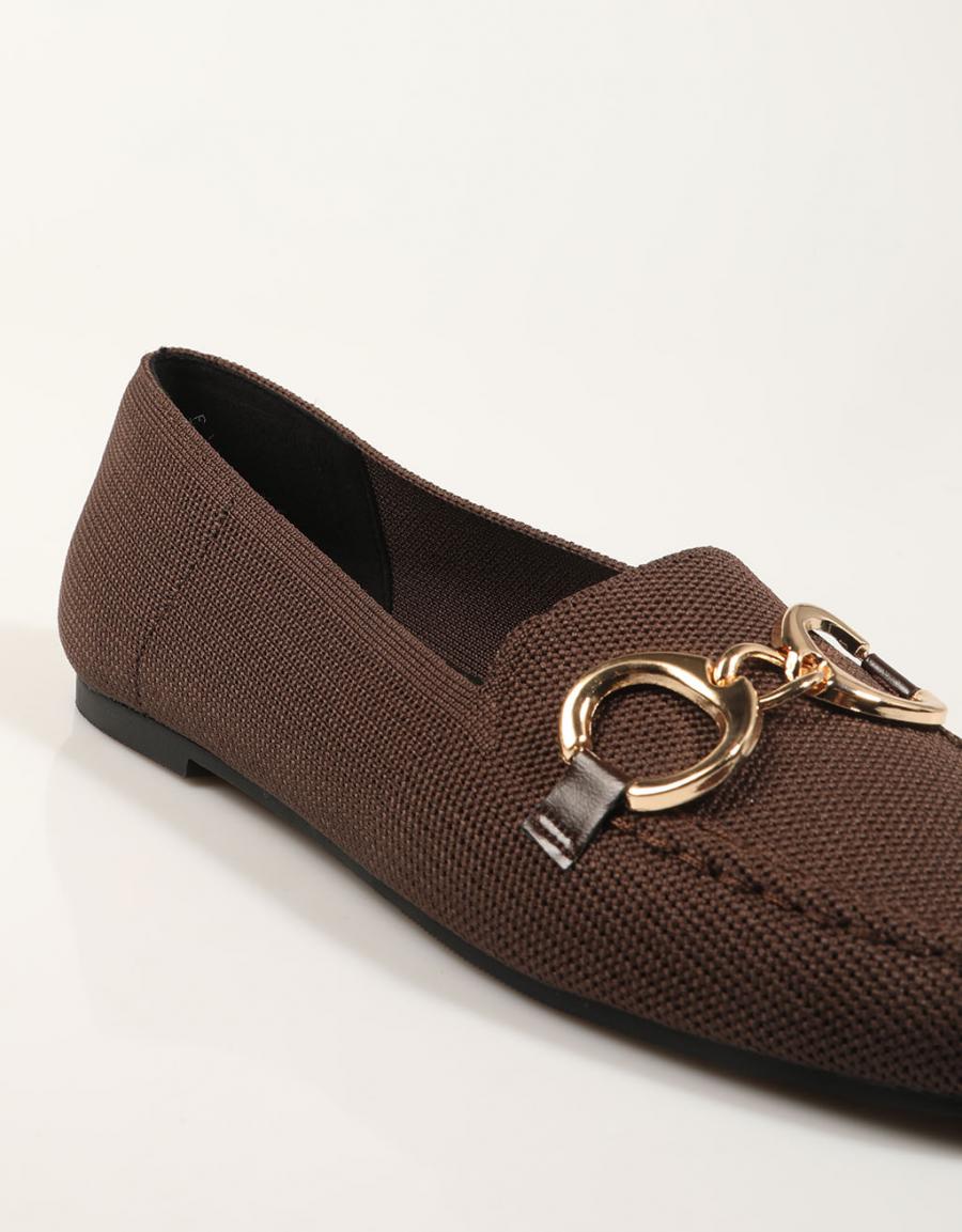 MOCASINES CARMINA HILTON MOCASIN ADORNO BROWN en color Marron