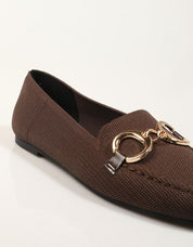 MOCASINES CARMINA HILTON MOCASIN ADORNO BROWN en color Marron