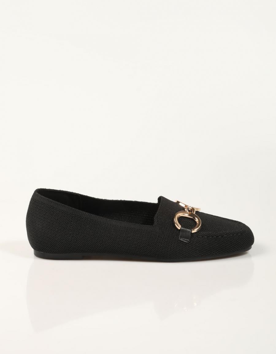 MOCASINES CARMINA HILTON MOCASIN ADORNO BLACK en color Negro