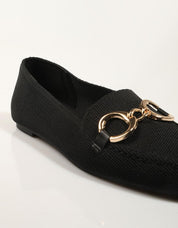 MOCASINES CARMINA HILTON MOCASIN ADORNO BLACK en color Negro