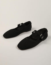 BAILARINAS CARMINA HILTON MARY JANE BLACK en color Negro