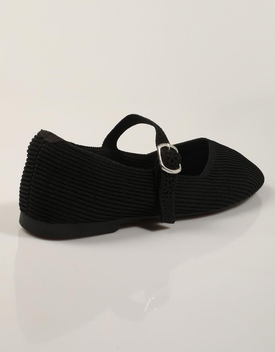 BAILARINAS CARMINA HILTON MARY JANE BLACK en color Negro