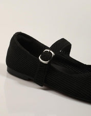 BAILARINAS CARMINA HILTON MARY JANE BLACK en color Negro