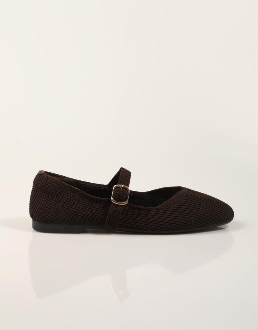 BAILARINAS CARMINA HILTON MARY JANE BROWN en color Marron