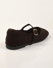 BAILARINAS CARMINA HILTON MARY JANE BROWN en color Marron