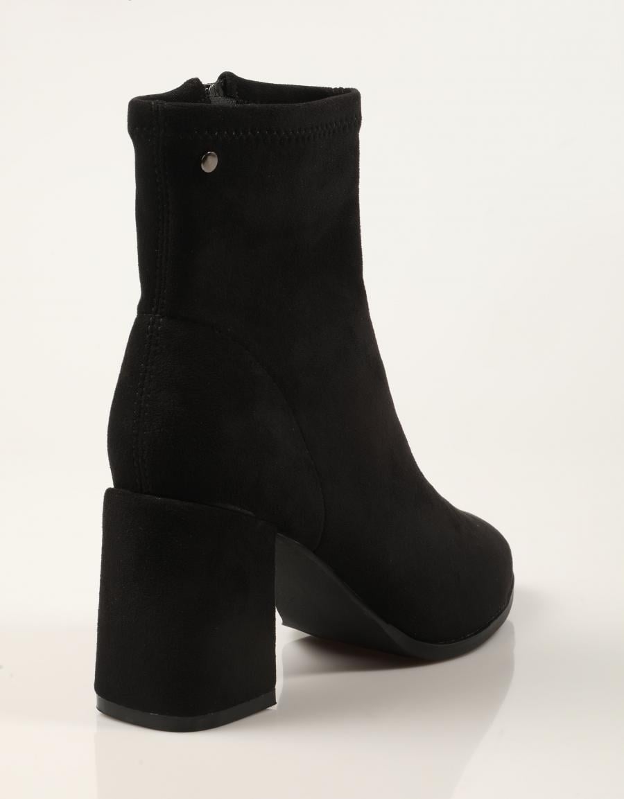 BOTINES CARMINA HILTON BOTIN SUEDE BLACK en color Negro