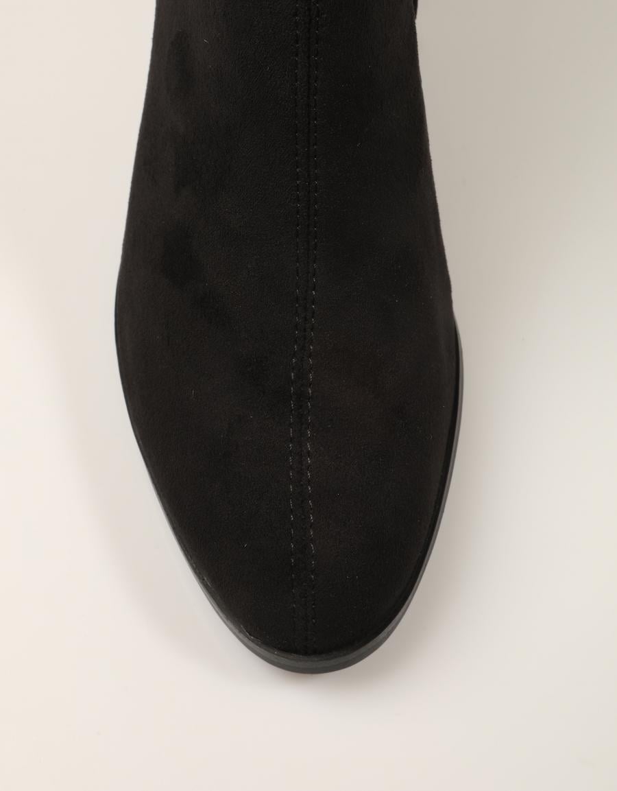 BOTINES CARMINA HILTON BOTIN SUEDE BLACK en color Negro