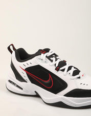 ZAPATILLAS NIKE AIR MONARCH WHITE/BLACK 415445 en color Blanco