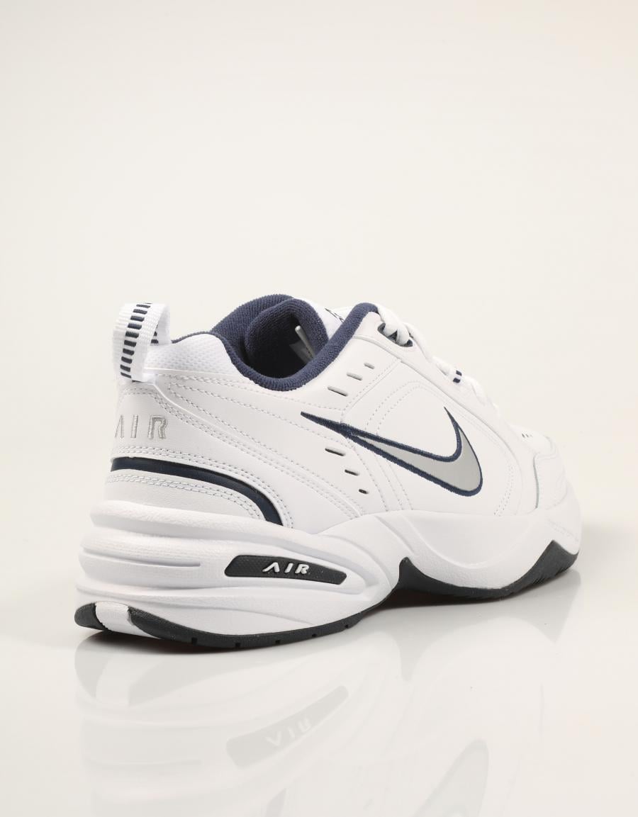 ZAPATILLAS NIKE AIR MONARCH WHITE/SILVER 415445 en color Blanco