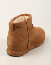 BOTINES UGG MINI ENWRAP CHESNUT 1180412 en color Cuero