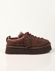 ZUECOS UGG HERITAGE LACE BURNT CEDAR 1180361 en color Marron