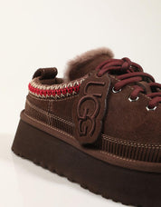ZUECOS UGG HERITAGE LACE BURNT CEDAR 1180361 en color Marron