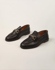 MOCASINES REBECCA HOPE MOCASIN ESTRIBO BROWN en color Marron