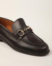 MOCASINES REBECCA HOPE MOCASIN ESTRIBO BROWN en color Marron