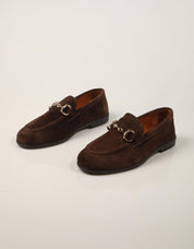MOCASINES REBECCA HOPE MOCASIN ESTRIBO BITTER-BROWN en color Marron