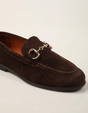 MOCASINES REBECCA HOPE MOCASIN ESTRIBO BITTER-BROWN en color Marron