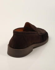 MOCASINES REBECCA HOPE MOCASIN BITTER SUEDE-BROWN en color Marron