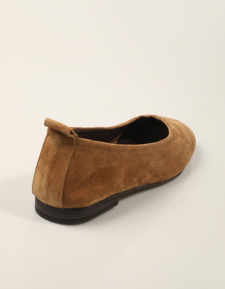 BAILARINAS REBECCA HOPE BAILARINA SIGARO SUEDE en color Taupe