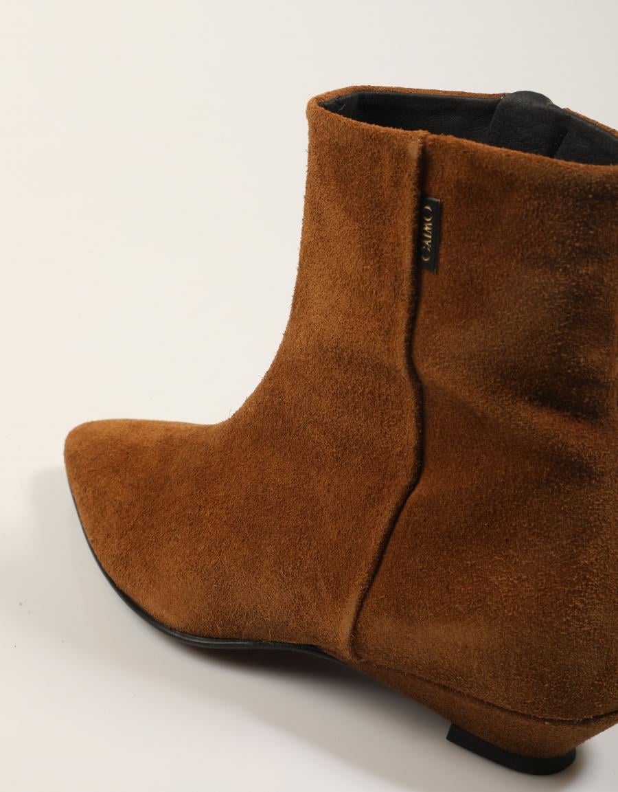 BOTINES GAIMO MARGARIA MAGNOLIA DATE en color Taupe