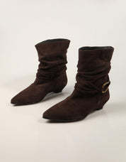 BOTAS GAIMO MARGARIA MAREN MOKA en color Marron