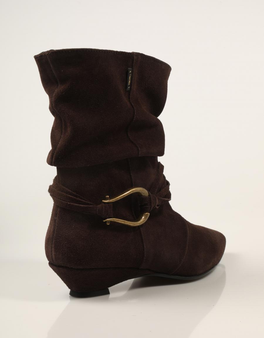 BOTAS GAIMO MARGARIA MAREN MOKA en color Marron