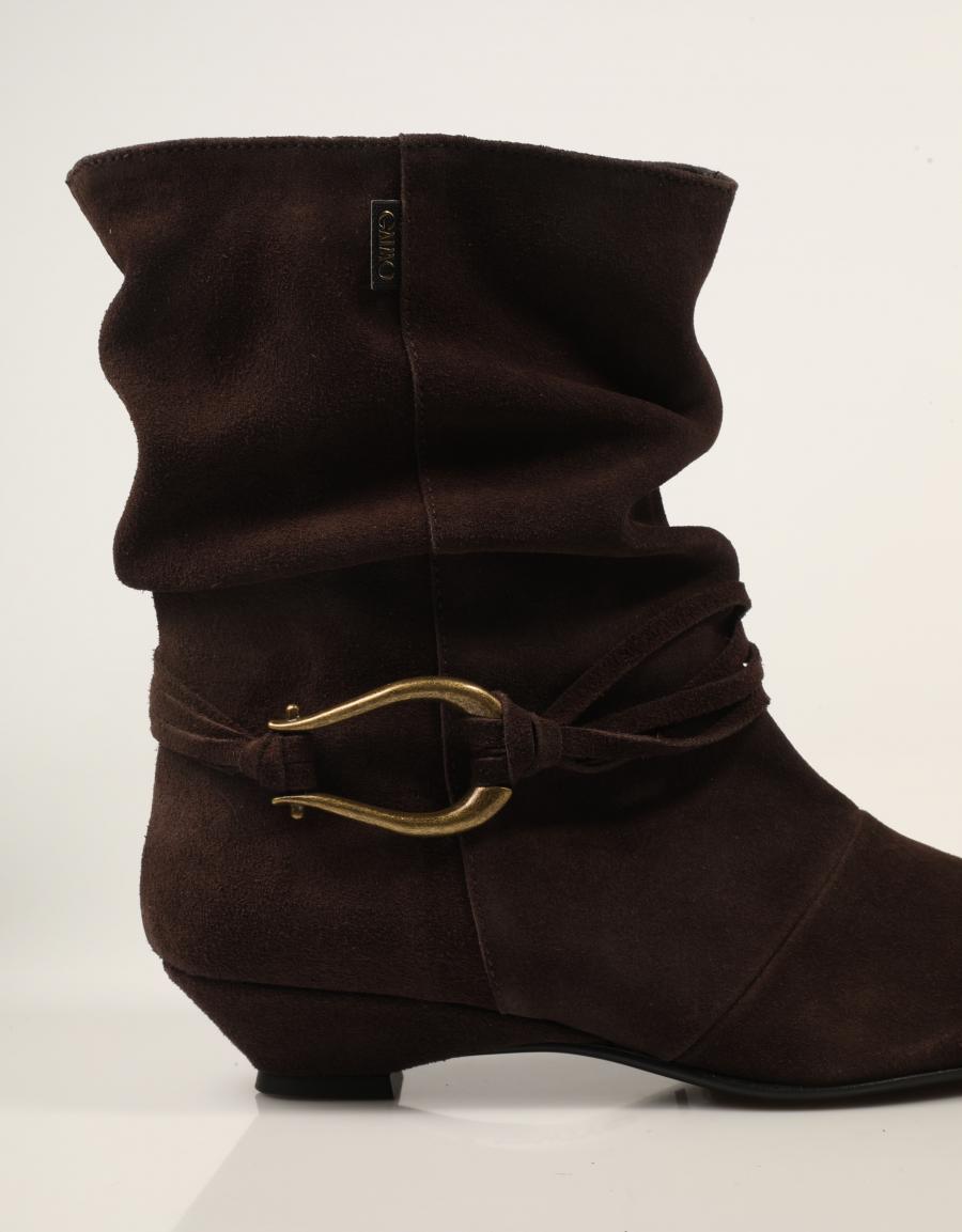 BOTAS GAIMO MARGARIA MAREN MOKA en color Marron