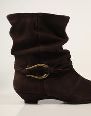 BOTAS GAIMO MARGARIA MAREN MOKA en color Marron