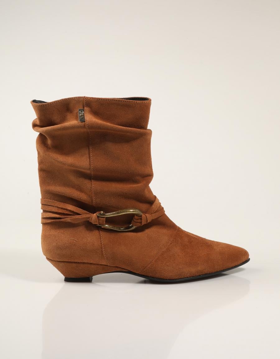 BOTAS GAIMO MARGARIA MAREN TAN en color Cuero