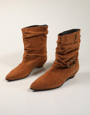 BOTAS GAIMO MARGARIA MAREN TAN en color Cuero