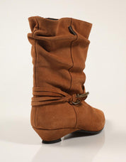 BOTAS GAIMO MARGARIA MAREN TAN en color Cuero