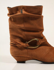 BOTAS GAIMO MARGARIA MAREN TAN en color Cuero