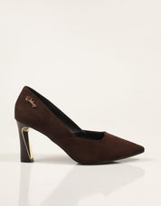 ZAPATOS VESTIR ROCKAWAY SALON ANTE MORO en color Marron