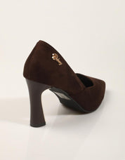 ZAPATOS VESTIR ROCKAWAY SALON ANTE MORO en color Marron