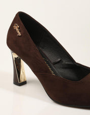 ZAPATOS VESTIR ROCKAWAY SALON ANTE MORO en color Marron